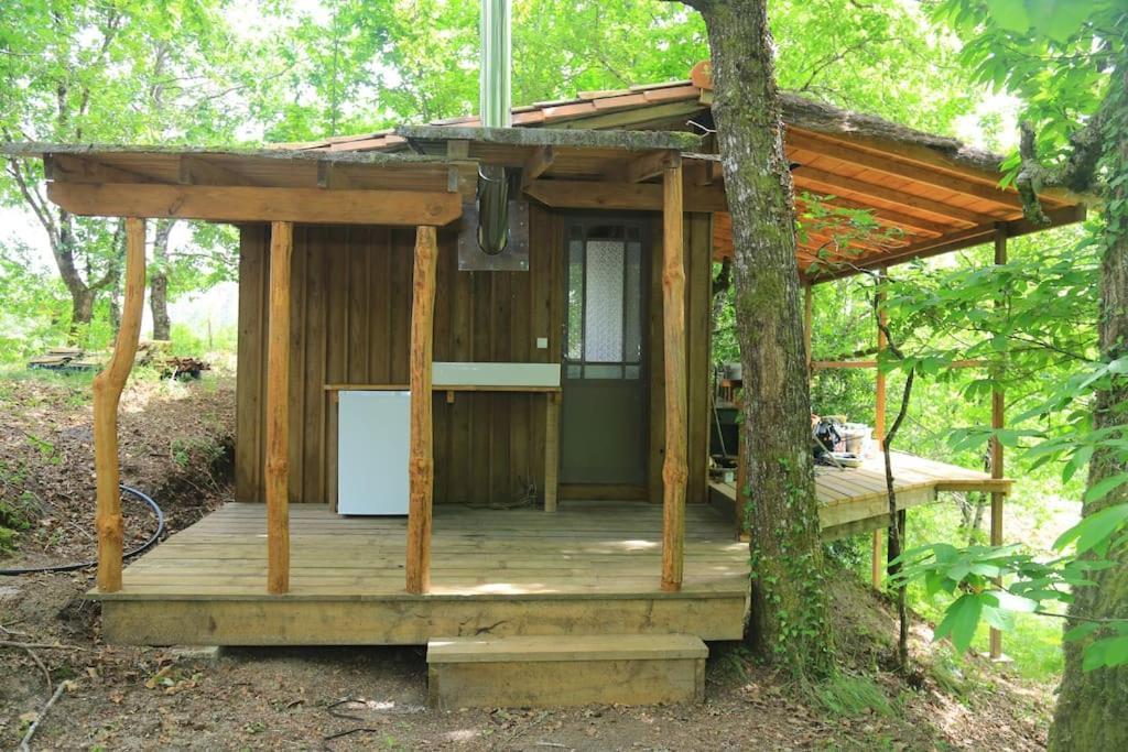 Cabane Au Coeur De La Foret Des Landes De Gascogne Belin-Beliet Ngoại thất bức ảnh