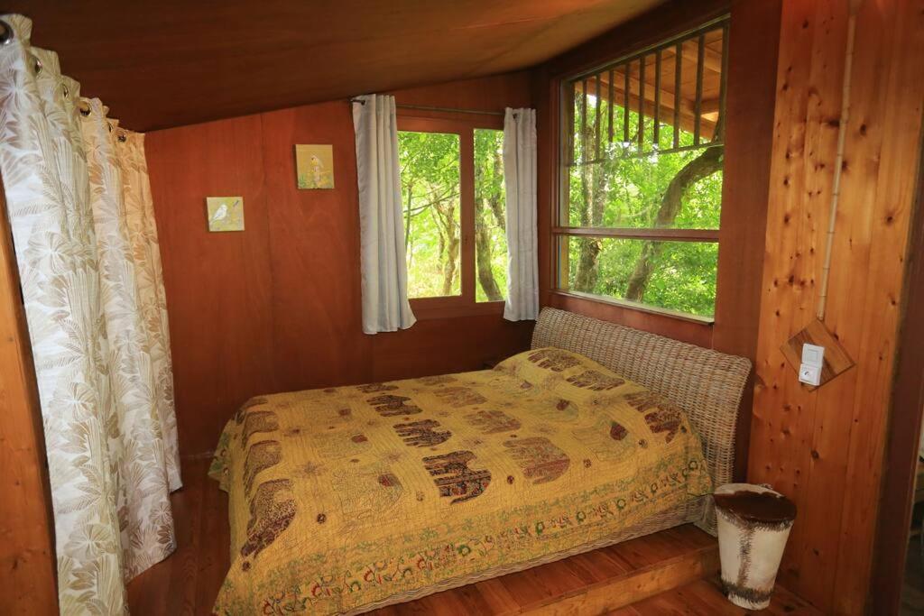 Cabane Au Coeur De La Foret Des Landes De Gascogne Belin-Beliet Ngoại thất bức ảnh