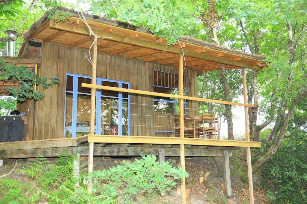 Cabane Au Coeur De La Foret Des Landes De Gascogne Belin-Beliet Ngoại thất bức ảnh