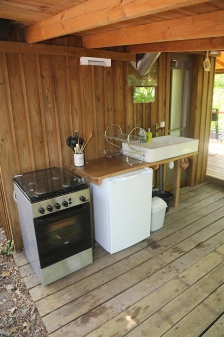 Cabane Au Coeur De La Foret Des Landes De Gascogne Belin-Beliet Ngoại thất bức ảnh